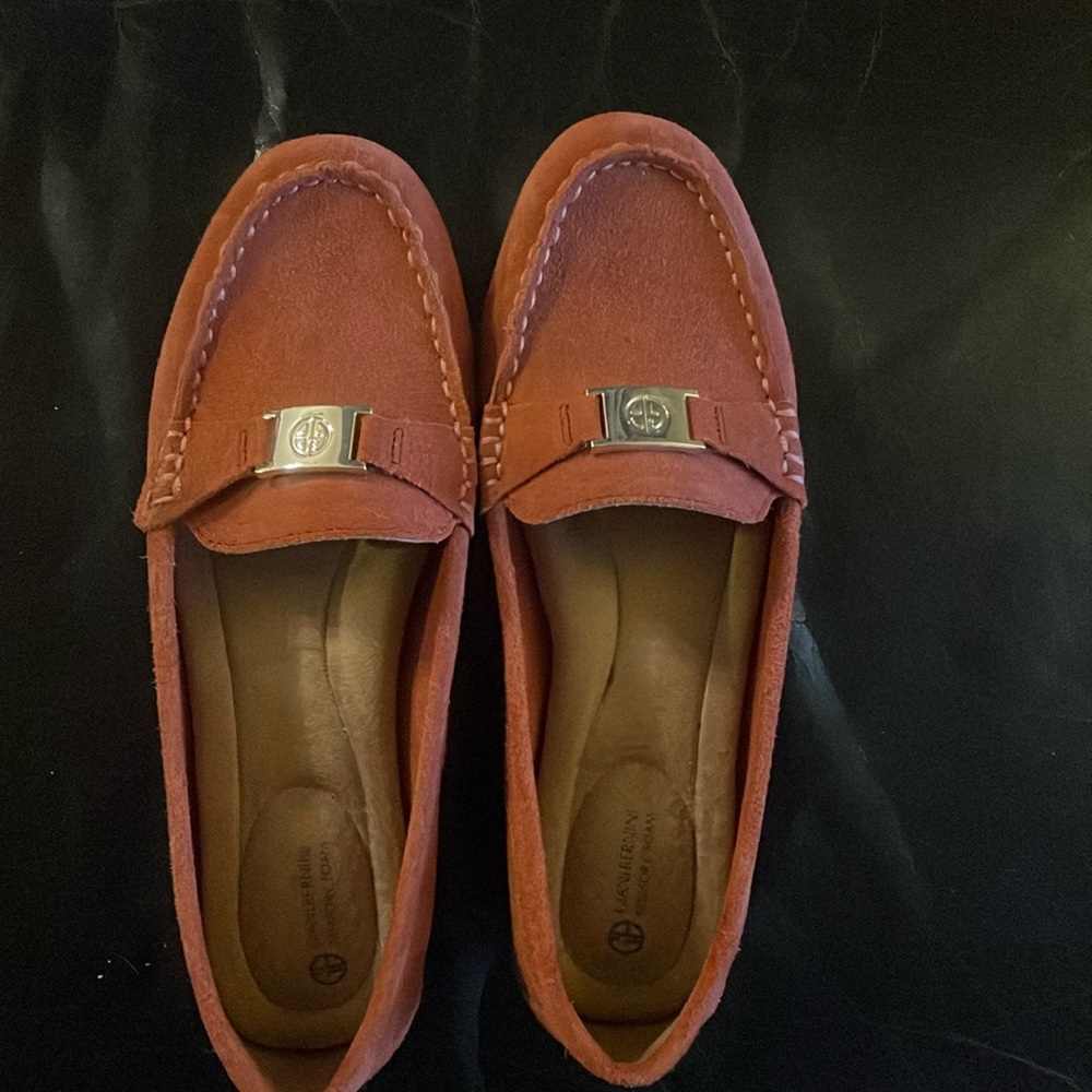 GIANI BERNINI MEMORY FOAM SUEDE MOCCASINS